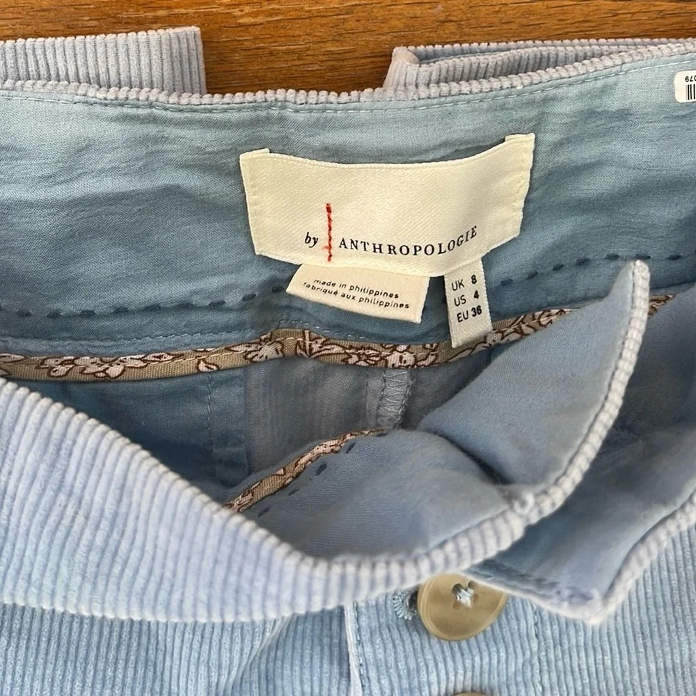 Anthropologie Harrison Corduroy Wide Leg Jeans Size 4 - Picture 5 of 7